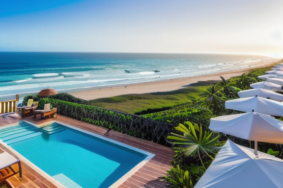 Beachfront hotel in Natal