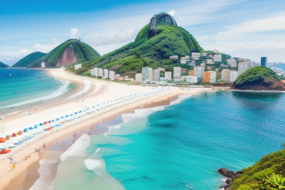 Praia Vermelha with Sugarloaf Mountain in the background