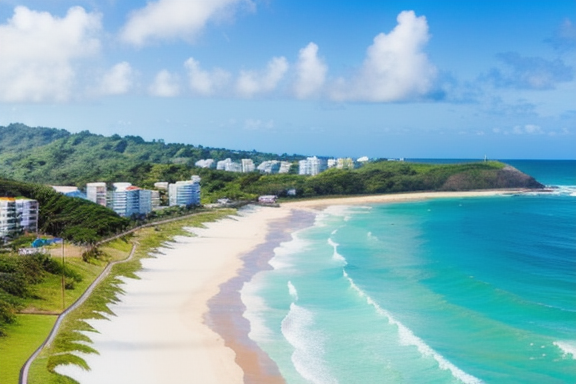 Praia no Litoral Norte de São Paulo