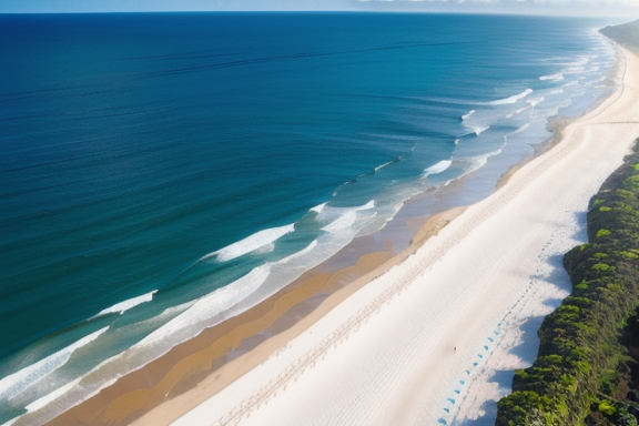 Aerial view of Praia do Recreio