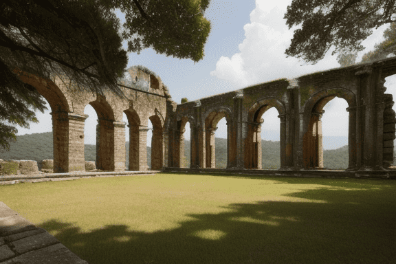 Ruins in Port Arthur