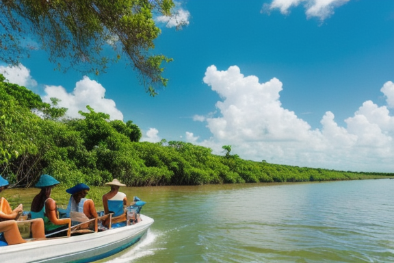 Passeio de barco pelo rio Piauí