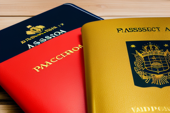 Passaporte e documentos de viagem